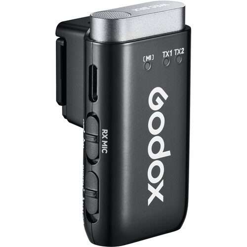 Godox WEC-S 2-Person Wireless Microphone System for Sony Cameras (2.4 GHz)
