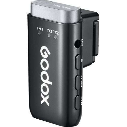 Godox WEC-S 2-Person Wireless Microphone System for Sony Cameras (2.4 GHz)