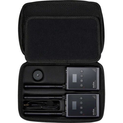 Godox WMicS1 Pro Kit 1 Camera-Mount Wireless Omni Lavaliere Microphone System (514 to 596 MHz)