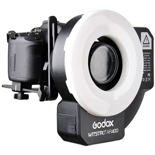 Godox AR400 Wistro Ring Flash + LED