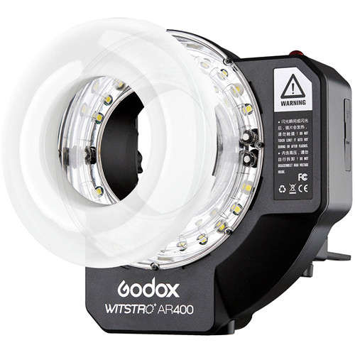 Godox AR400 Wistro Ring Flash + LED