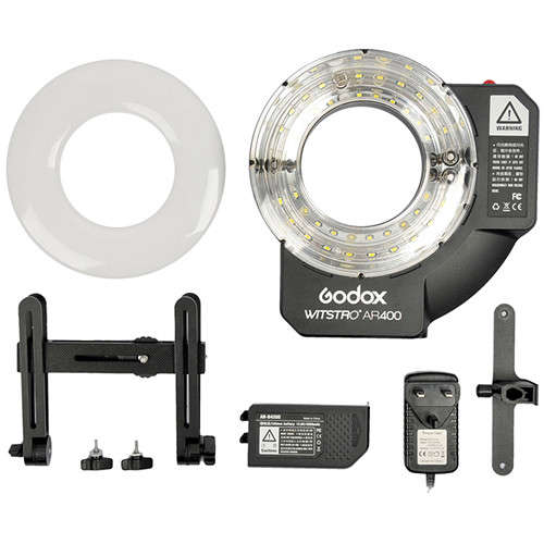 Godox AR400 Wistro Ring Flash + LED