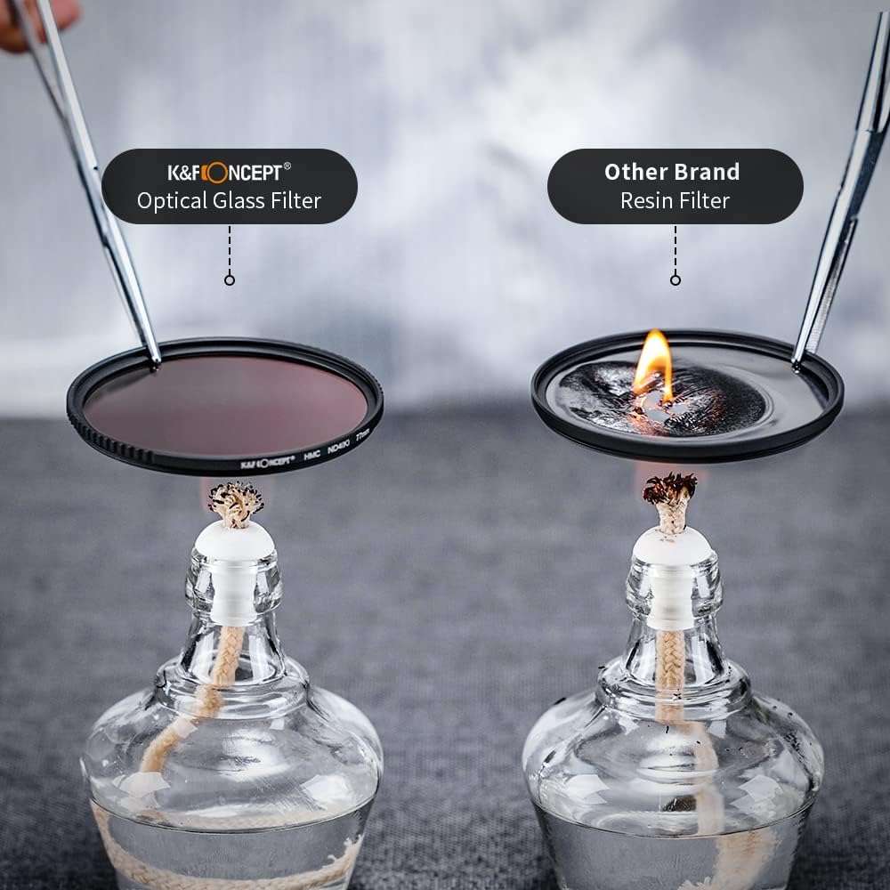 K&F Concept 82mm UV/CPL/ND Lens Nano-K Filter Kit