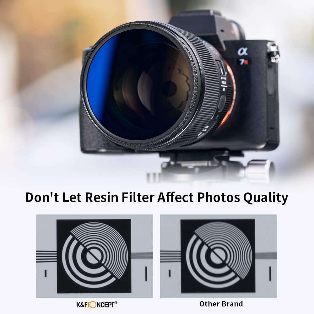 K&F Concept 82mm UV/CPL/ND Lens Nano-K Filter Kit