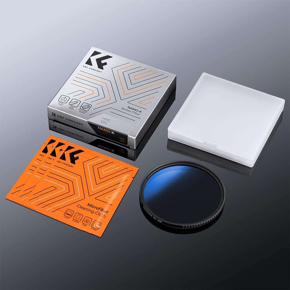 K&F Concept 82mm UV/CPL/ND Lens Nano-K Filter Kit