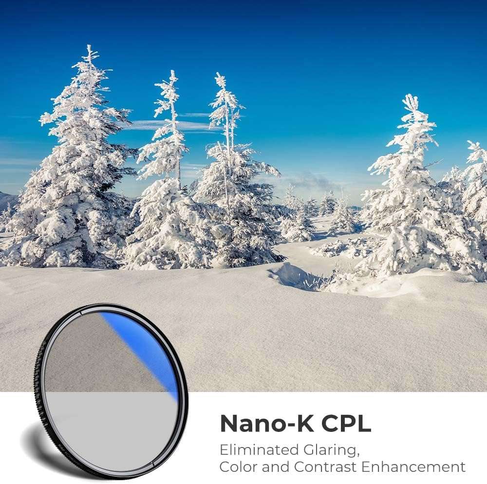 K&F Concept 82mm UV/CPL/ND Lens Nano-K Filter Kit