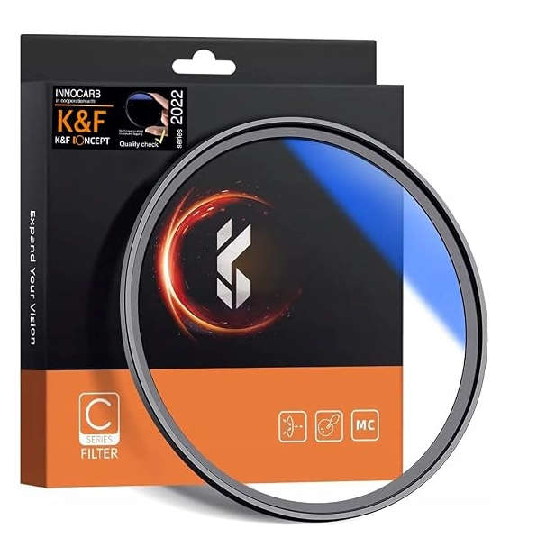 K&F Concept MCUV Camera Lens Filter | A Series, Nano C & Nano X | Multiple Sizes