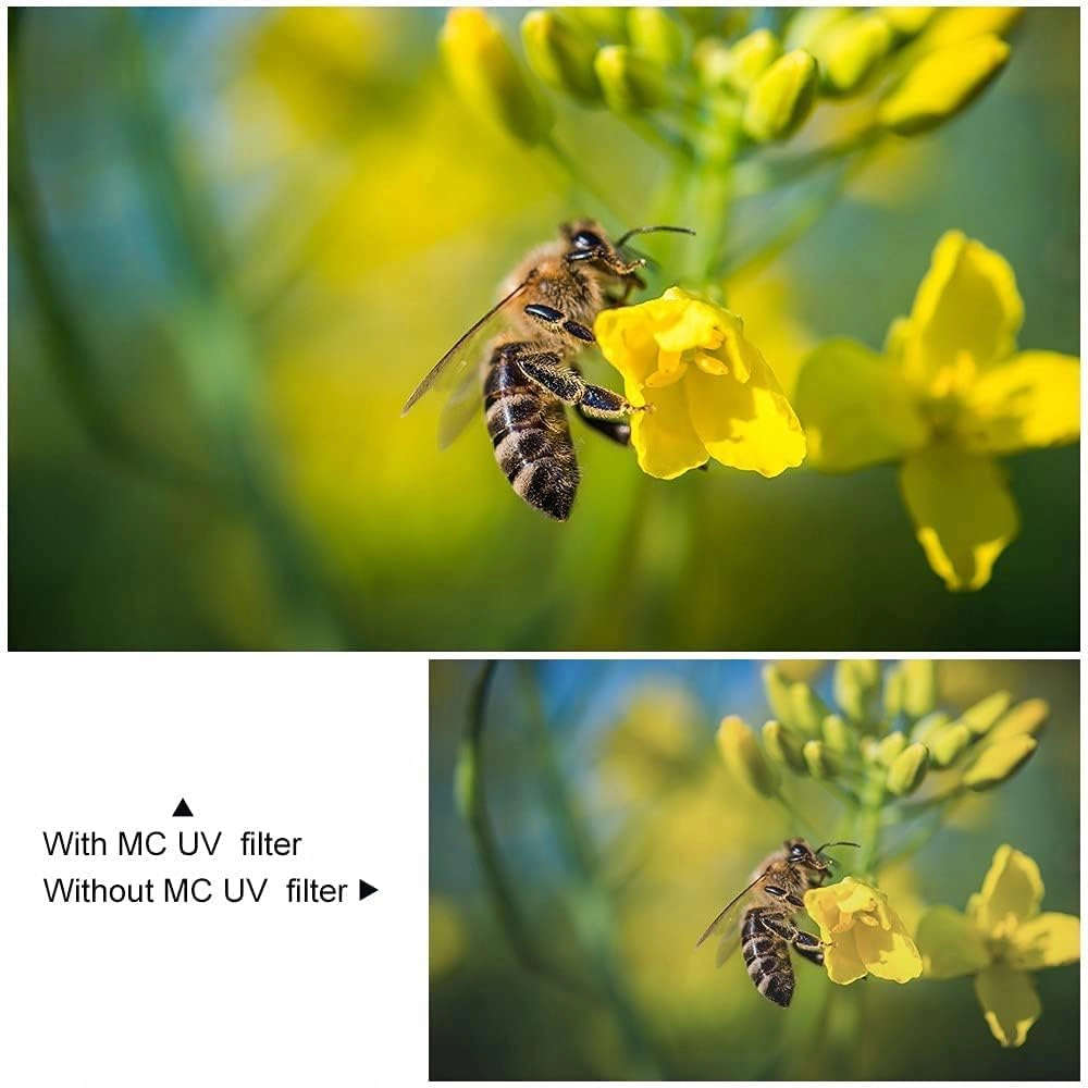 K&F Concept MCUV Camera Lens Filter | A Series, Nano C & Nano X | Multiple Sizes