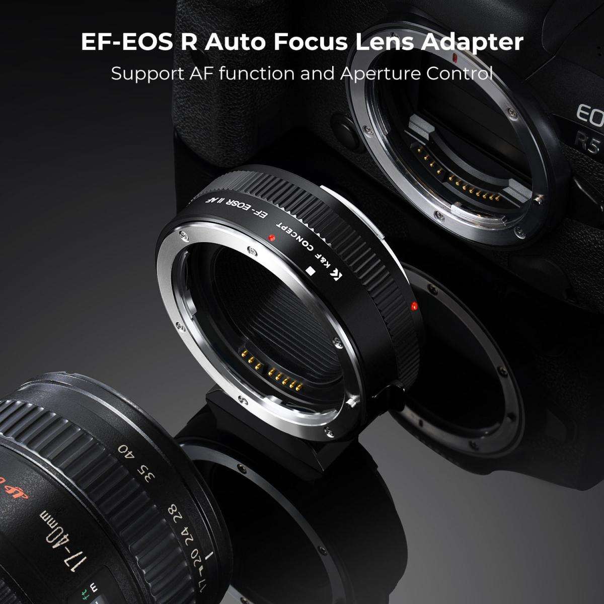 K&F Concept KF06 520 EF to EOS R Adapter