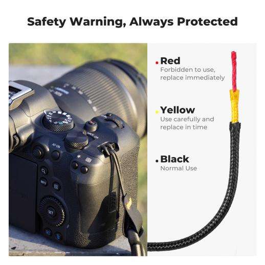 K&F Urban Wander Camera Neck Strap (Black)