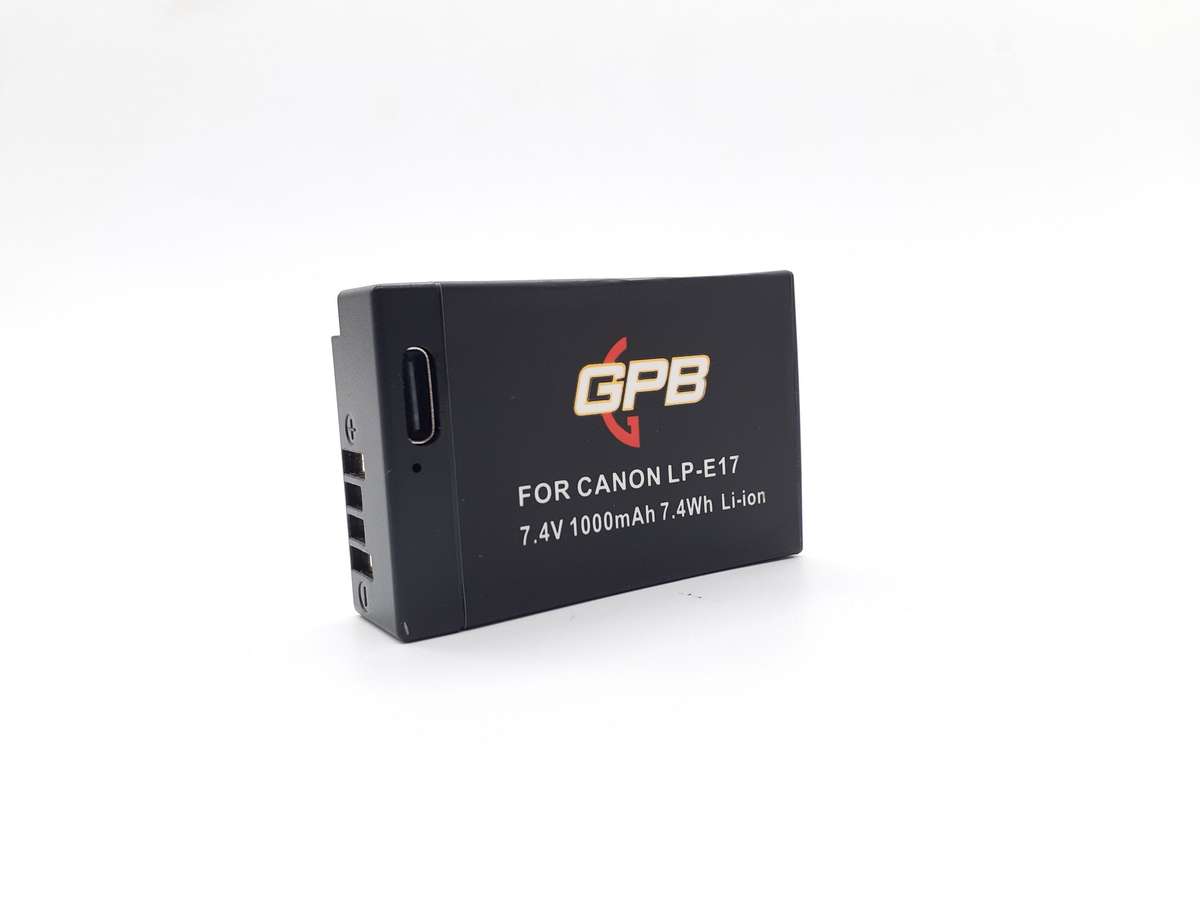 GPB Canon LP-E17 USB-Chargeable Rechargeable Digital Camera Battery