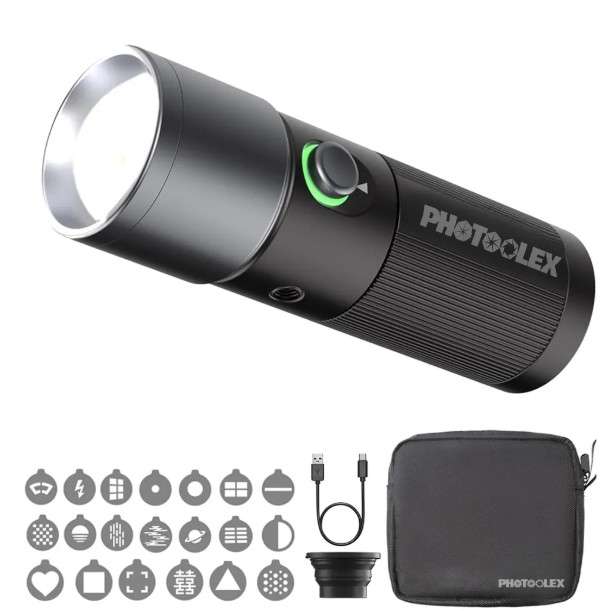 Photoolex TF LS 104FS Focusable Video Light