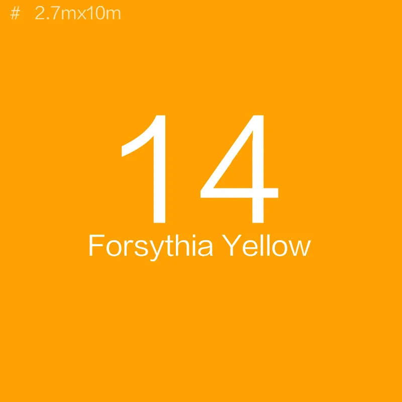 Paper Backdrop Forsythia Yellow (2.7 x 10m)