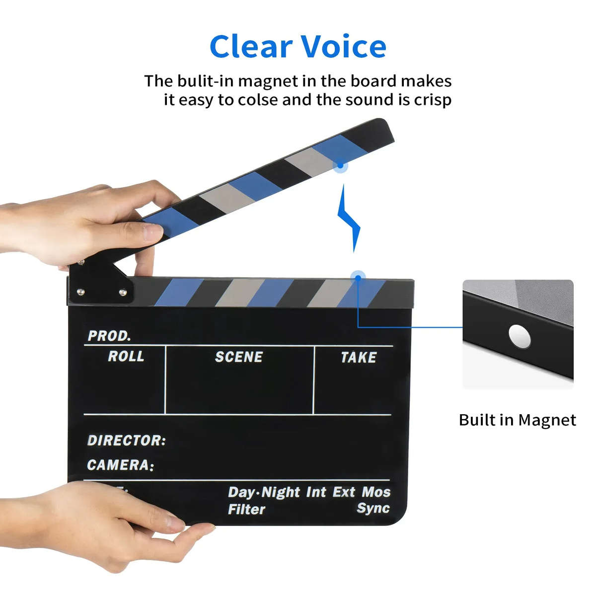 Selens SDS12-CB-CW-C Clapper Board 