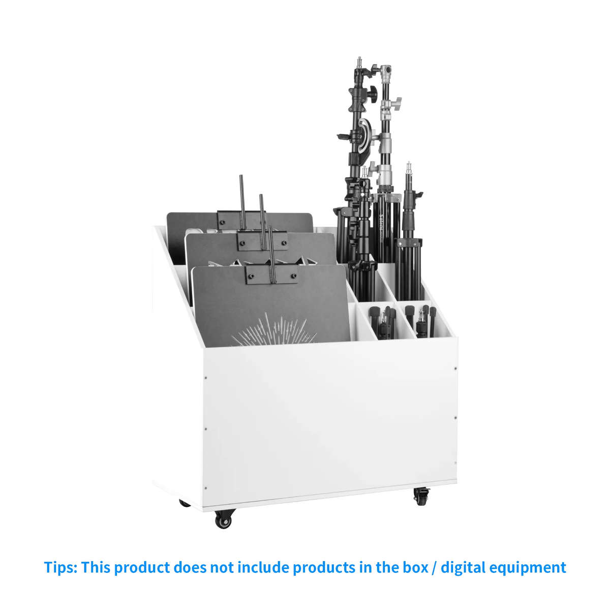 Selens SDS12-SC18 Studio Storage Cart (White)