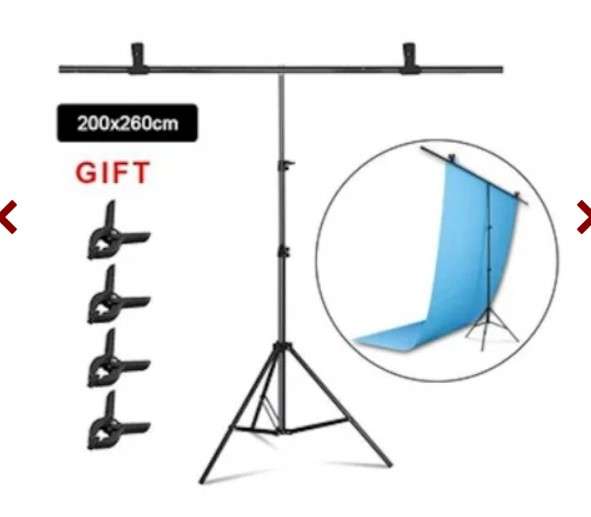 Selens T-Type  Backdrop Stand (2 x 2.6m)