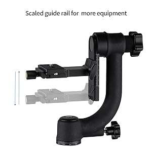 Selens 360 Degree Tripod Gimbal Head for DSLR Cameras