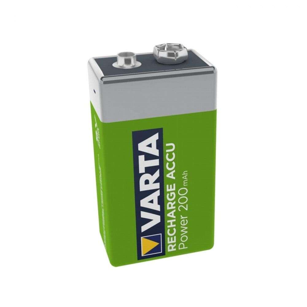 Varta 9V 200mAh Rechargeable NiMH Battery