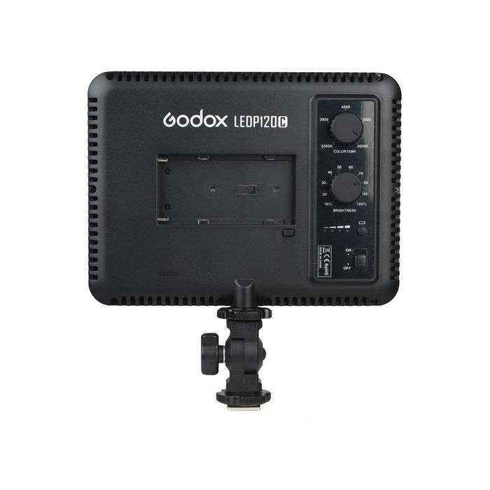Godox LEDP120C LED Light Panel plus a USB Chargeable NP-F550 Battery