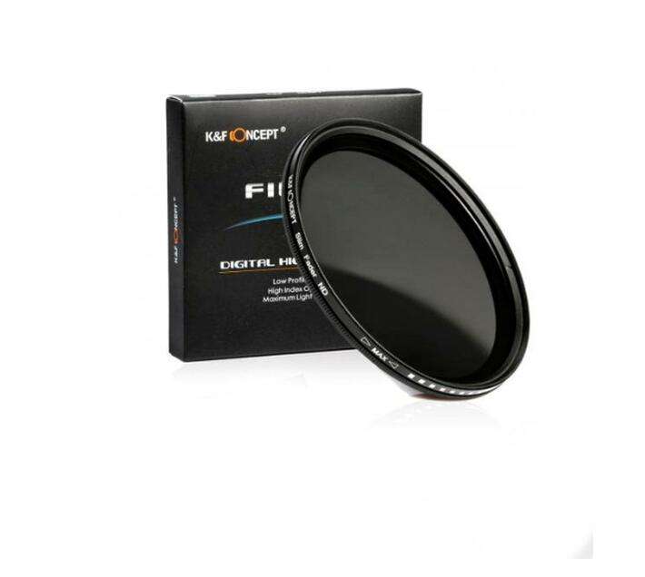 K&F 49mm ND2 to ND400 Variable Neutral Density Lens Filter