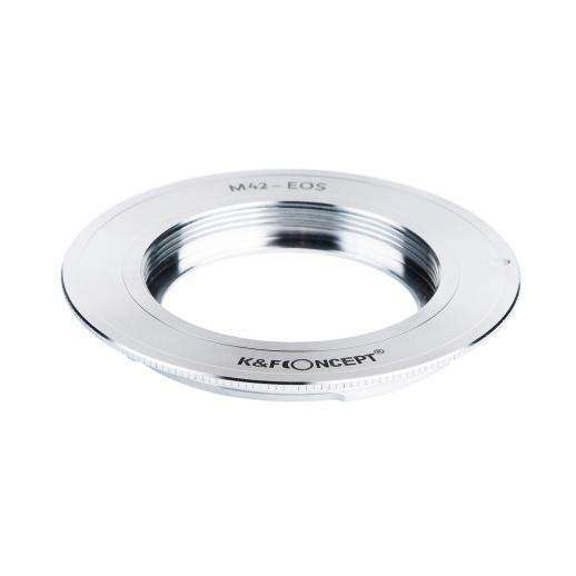 K&F Concept Lens Mount Adapter for M42 Lenses to Canon EF Camera Body