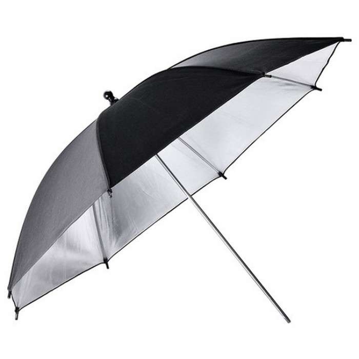 Godox Reflective Umbrella (Black/Silver 84cm)