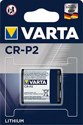Varta CR-P2 6V Professional Photo Lithium Battery
