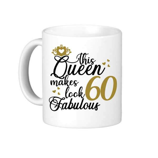 60 And Fabulous Mug