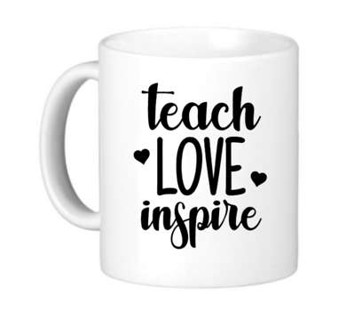 Teacher Appreciation Gift - Teach Love Inspire