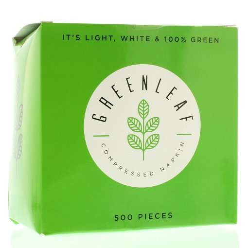 GreenLeaf Compressed Napkins 500 Pieces