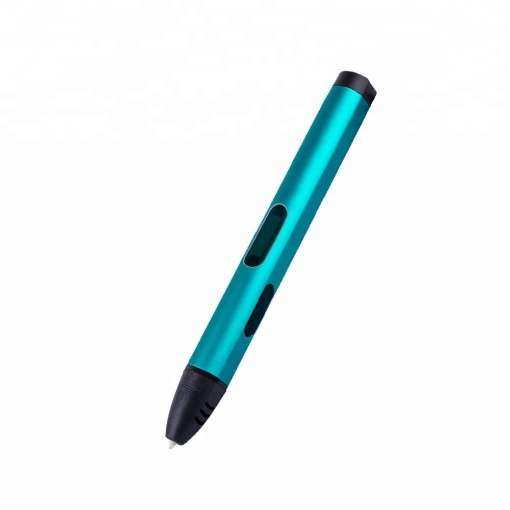 Dikale 03A 3D Printing Pen Metalic Blue with LCD Screen for 3D Art