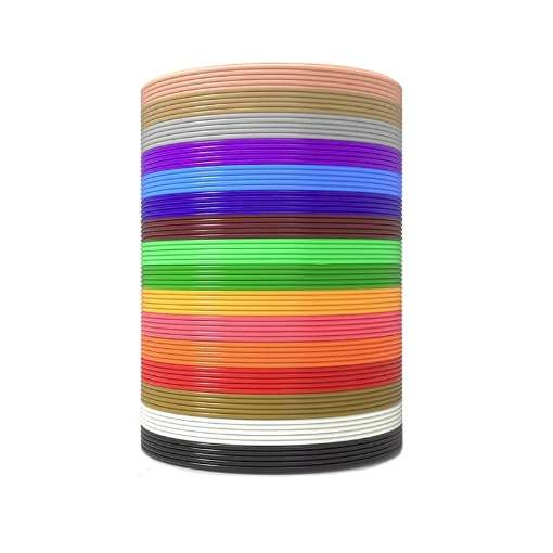Dikale 3D Pen Filament PLA 16 Colours, 6 meters per Colour