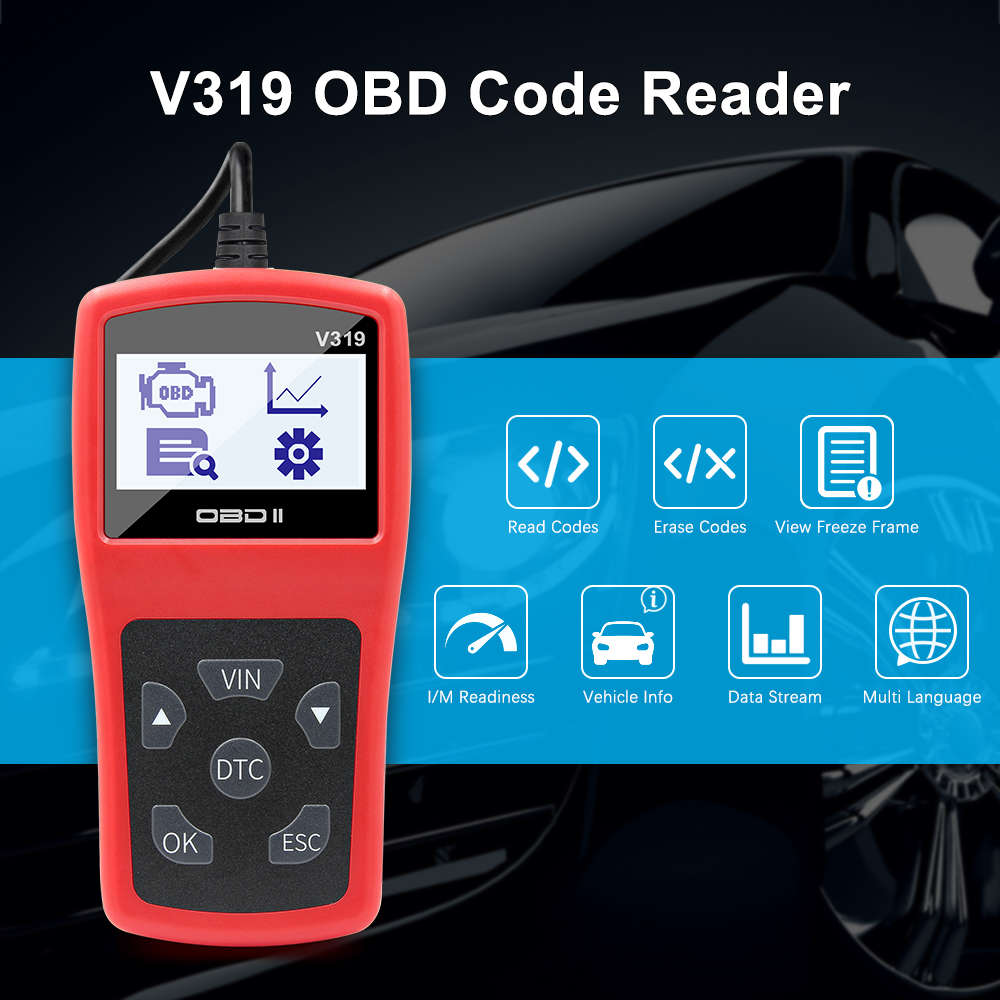 V319 OBD2 Car Scanner and Diagnostic Tool