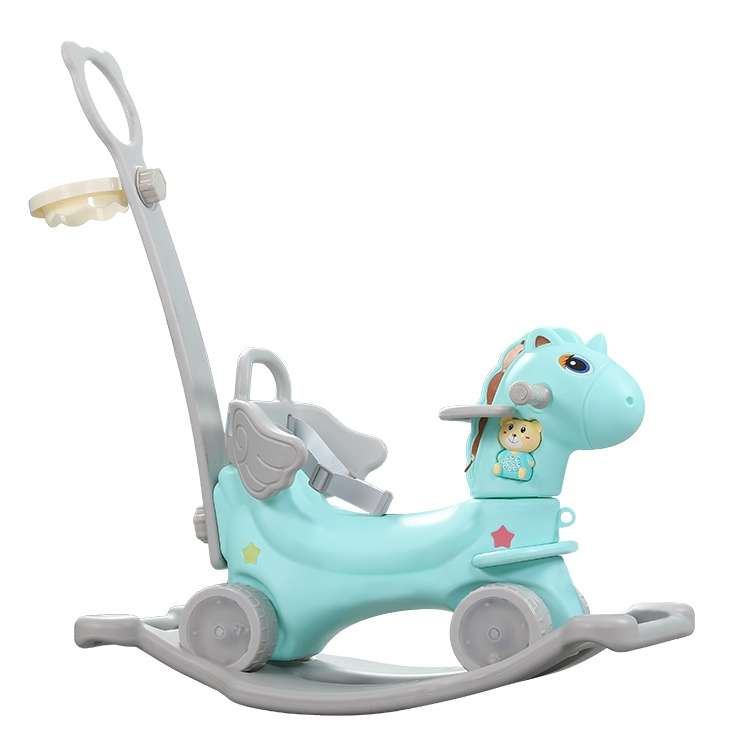 Time2Play 6 in 1 Rocking Horse with Music - Turquoise