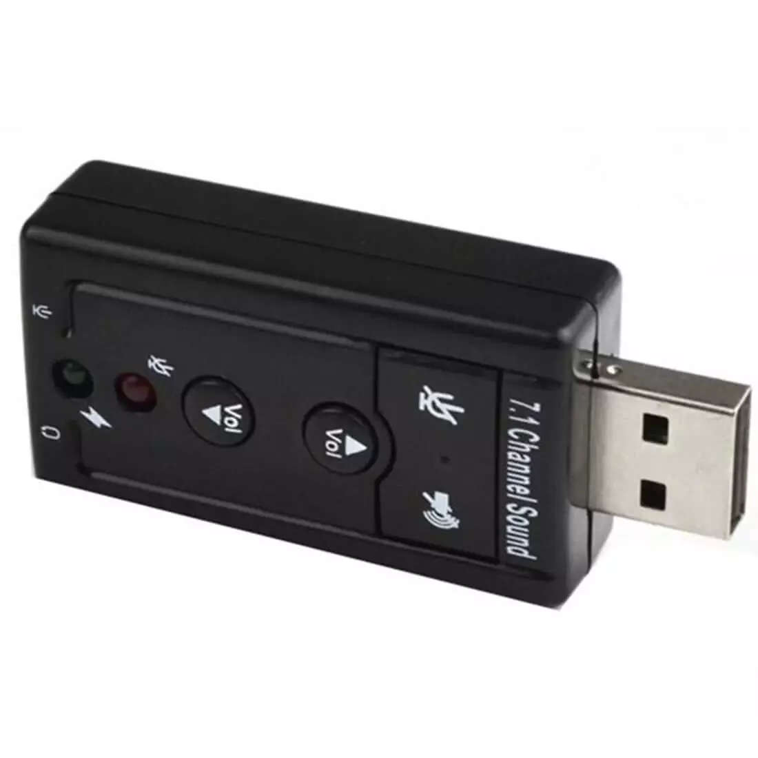 External Virtual 5.1/7.1 Channel USB Sound Card Adapter | USB Audio for PC's / Laptops