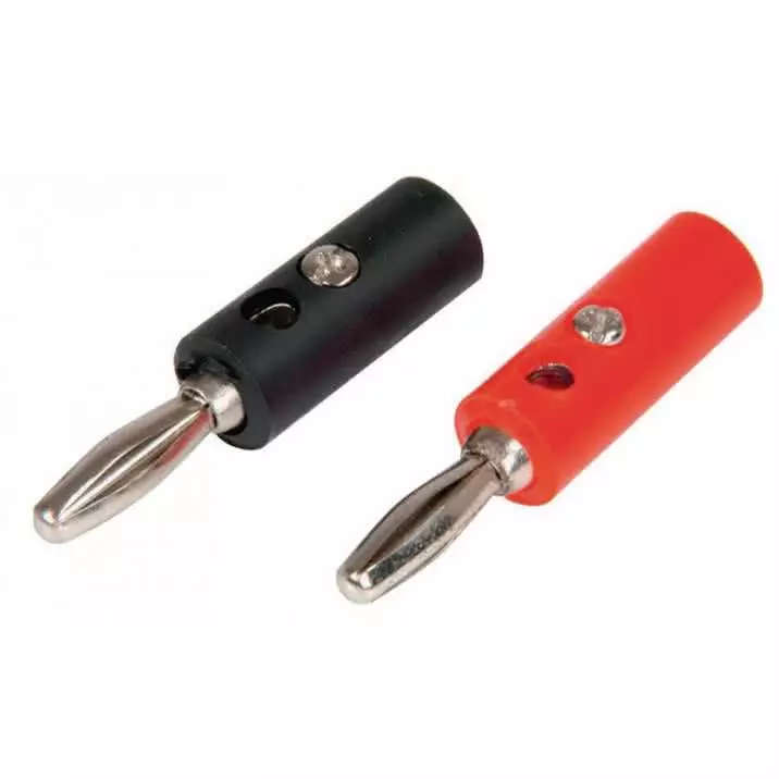 4mm Banana Plug Standard Type, Solderless and Stackable