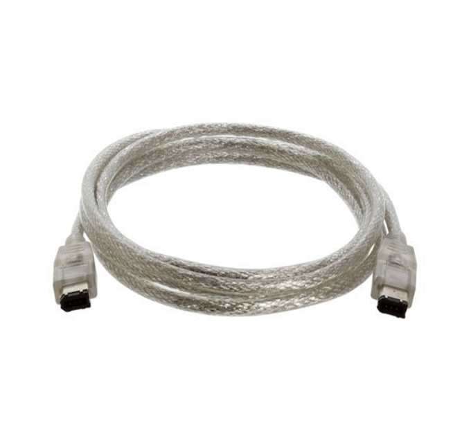 1 Meter - 6 Pin to 6 Pin FireWire 400 / IEEE-1394 / iLink DV Cable