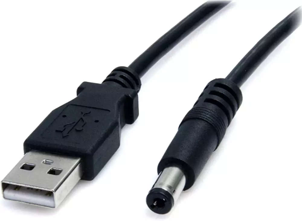 1 Meter 5 volt USB to DC Power Cable