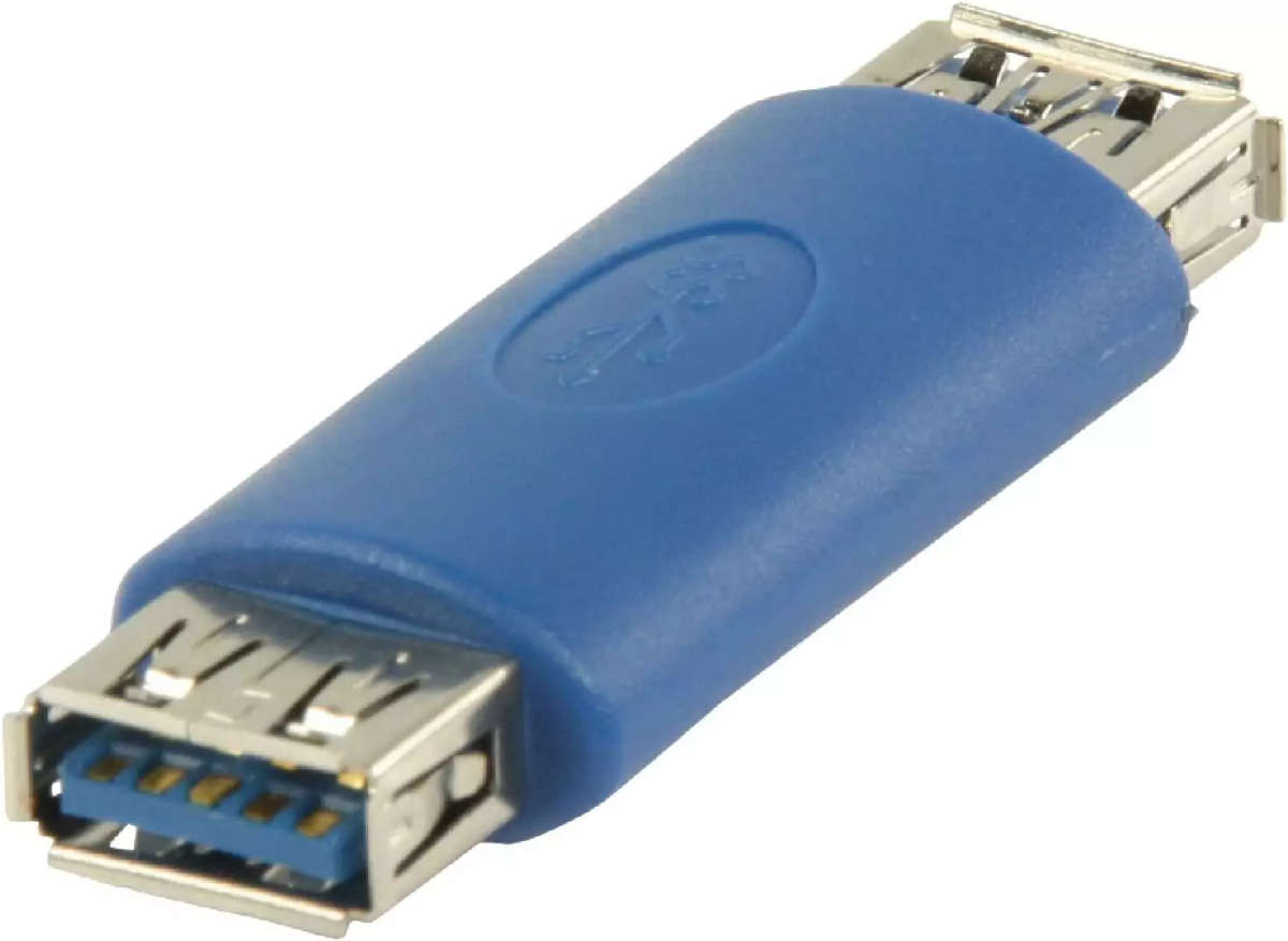 USB Cable Joiner / Coupler / Gender Changer - Female to Female USB 3.0