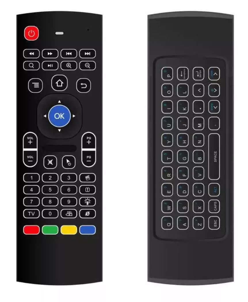 MX3 Wireless Remote with Backlight 2.4 GHz Gyroscope Keyboard / Air Mouse