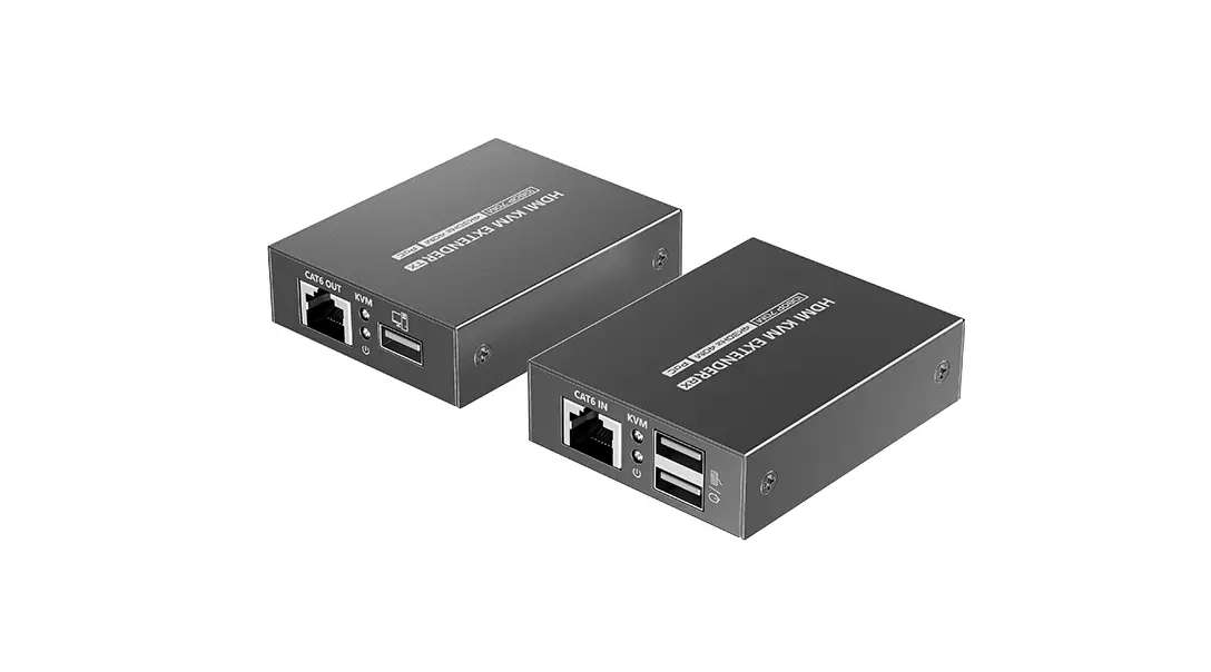 4K UltraHD 70 Meter HDR HDMI KVM Extender over CAT6 with Zero Latency