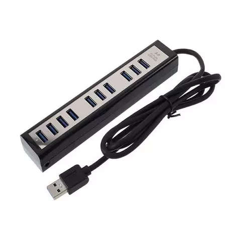 10 Port USB 3.0 Hub with Optional External Power | SuperSpeed