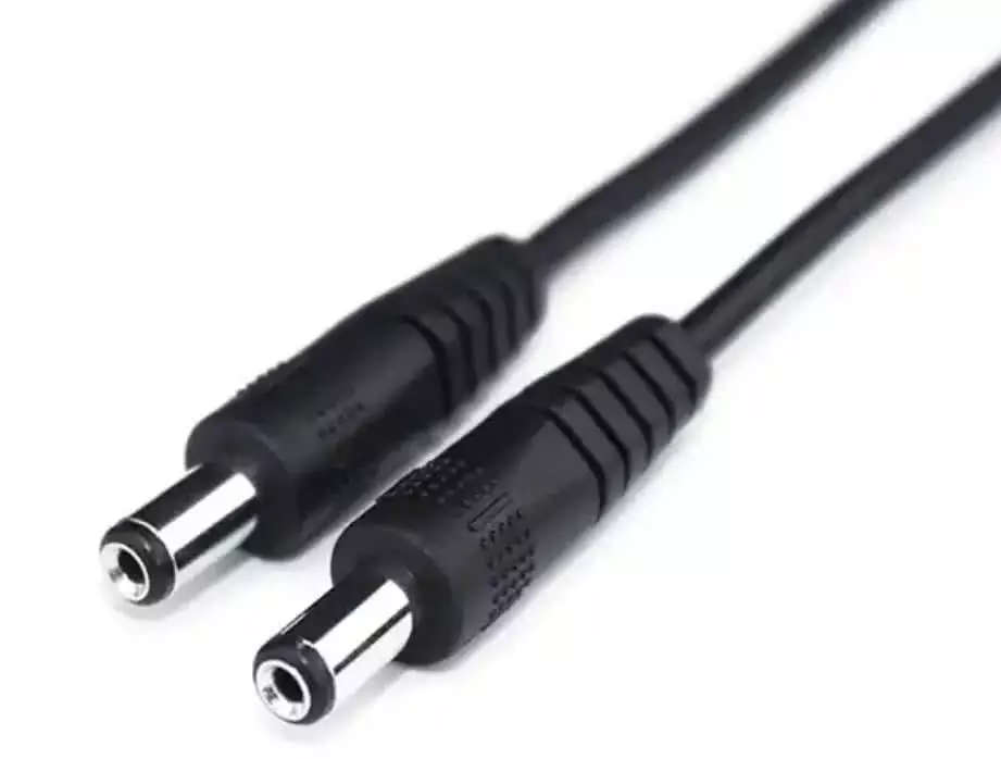 2 Meter Male to Male DC Power Cable | 5 volt - 12 volt for Router, Access Point, Charger