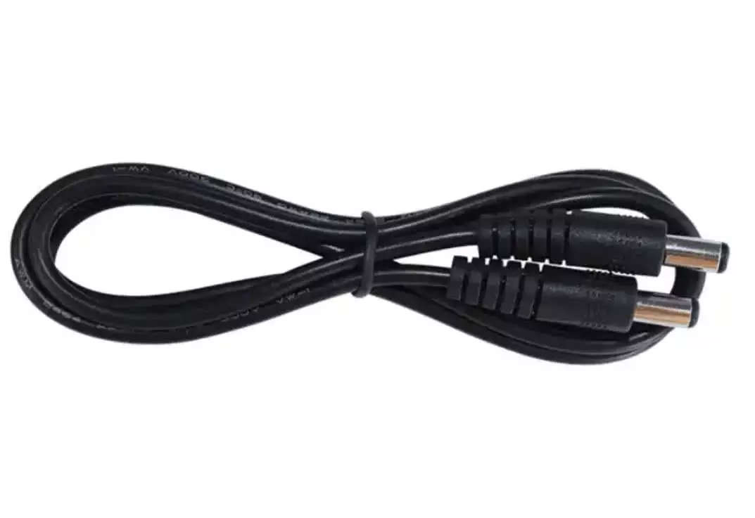 2 Meter Male to Male DC Power Cable | 5 volt - 12 volt for Router, Access Point, Charger