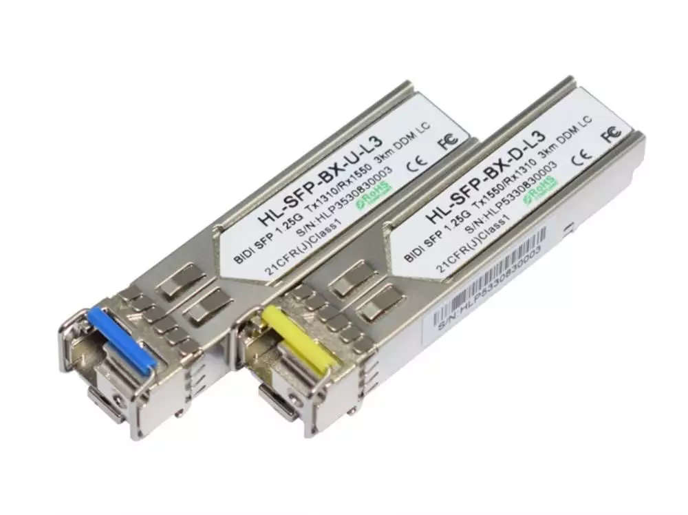 3km Single Mode Bi-Directional SFP Module SET | Cisco & Generic Switch Compatible