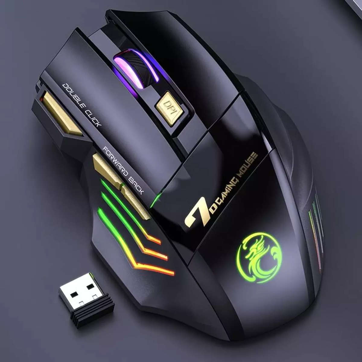 Gaming Mouse with Optional Rechargeable Lithium Battery | iMice
