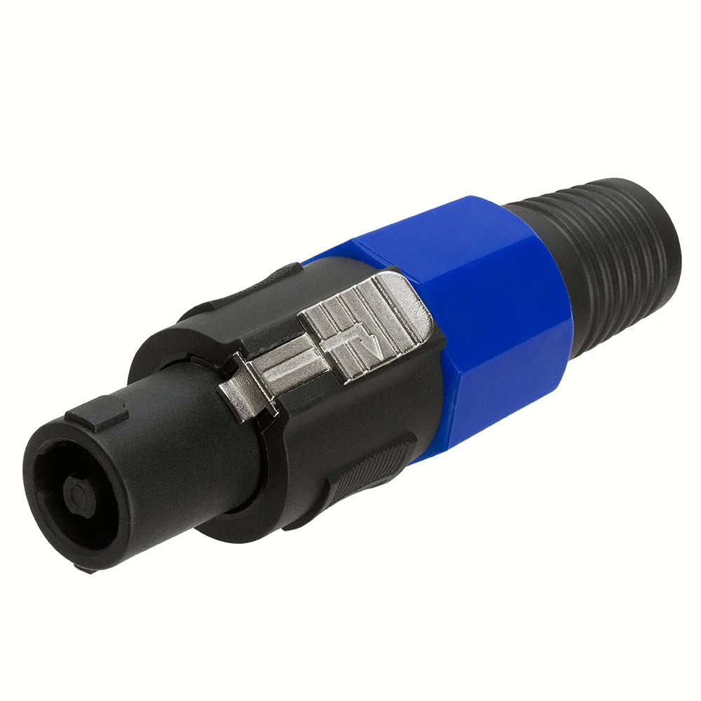 Screw-on Speakon Connector for Professional Audio Systems