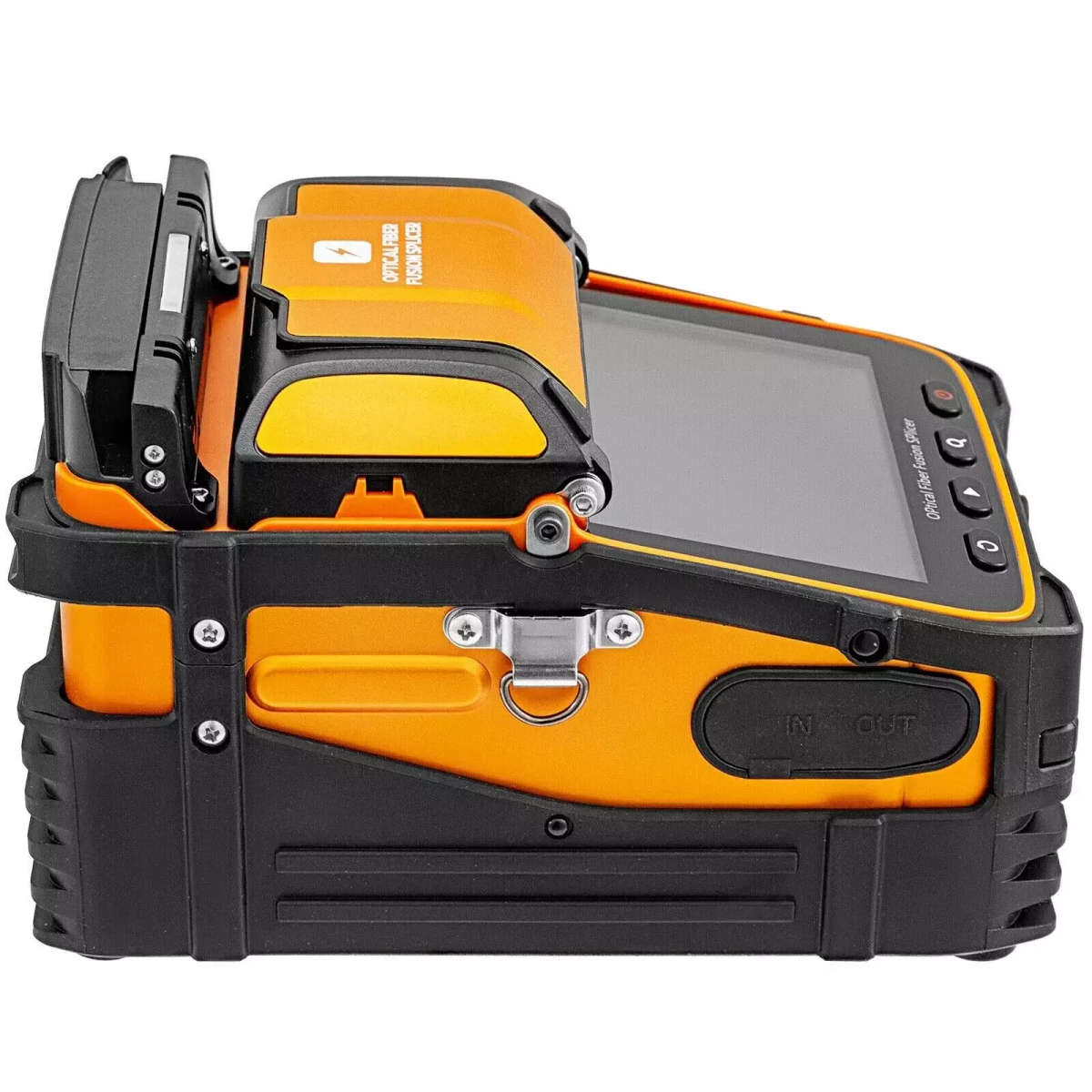 Fiber Fusion Splicer | AI-9 Splice Machine | 6 Motors | Power Meter VFL | Rechargeable Lithium Ba...