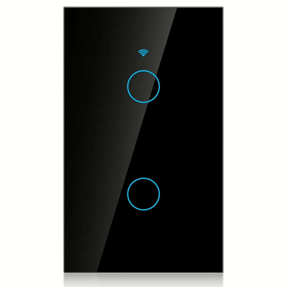 Smart WIFI Light Switch | 1-4 Channels | No Neutral Wire OR Neutral Wire possible | Eachen | Smar...