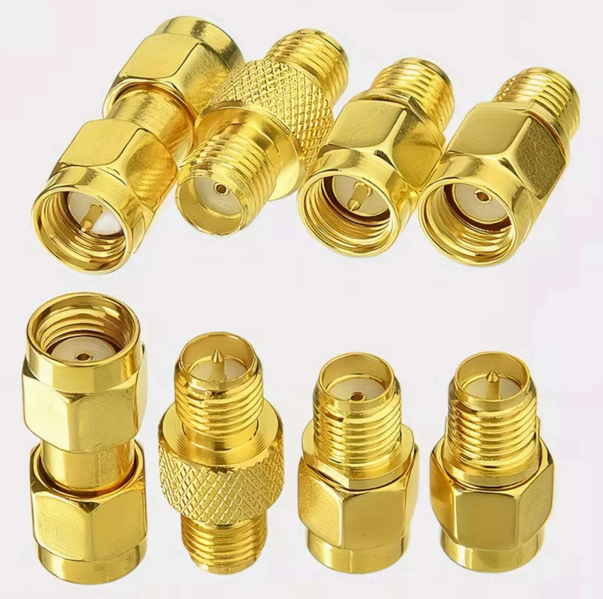 Variable SMA to RP-SMA Adapters